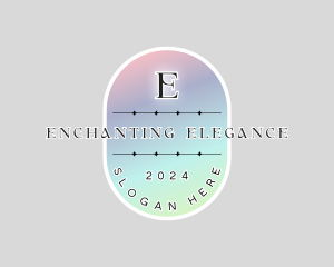 Holographic Fashion Boutique logo design