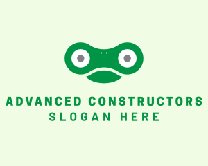 Frog Amphibian Toad logo design