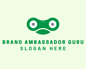 Frog Amphibian Toad logo design