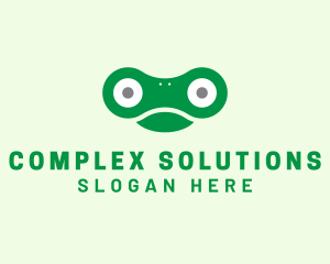 Frog Amphibian Toad logo design