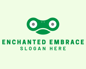 Frog Amphibian Toad logo design