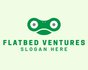 Frog Amphibian Toad logo design