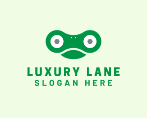 Frog Amphibian Toad logo design