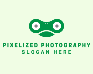 Frog Amphibian Toad logo design