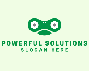 Frog Amphibian Toad logo design