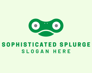 Frog Amphibian Toad logo design