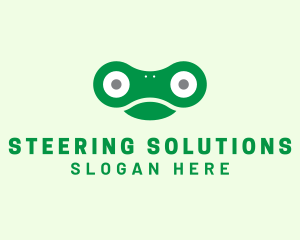 Frog Amphibian Toad logo design