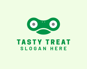 Frog Amphibian Toad logo design
