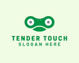 Frog Amphibian Toad logo design