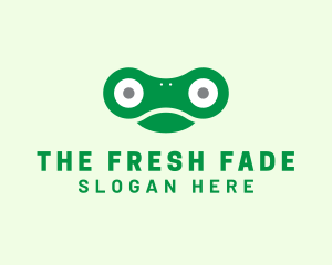 Frog Amphibian Toad logo design