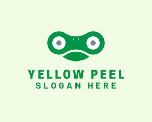 Frog Amphibian Toad logo design