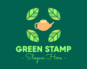 Herbal Tea Teapot logo design