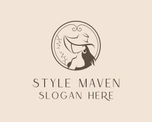 Woman Fashion Beauty logo design