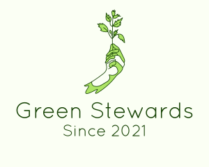 Gardener Plant Farming logo