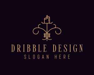 Interior Design Candle logo design