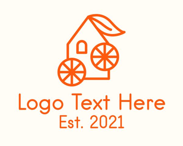 Orange Farm logo example 4