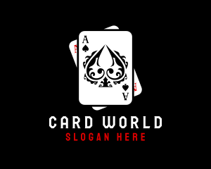 Spade Ace Card logo