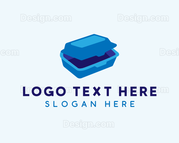 3D Food Container Logo