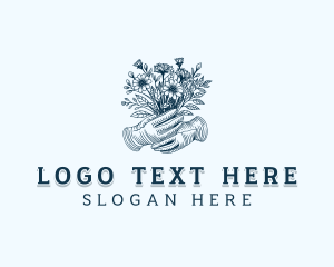 Floral Garden Planting logo