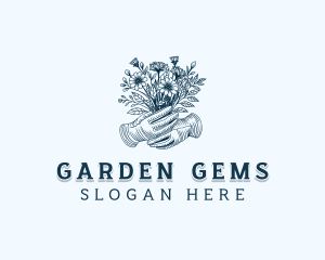 Floral Garden Planting logo