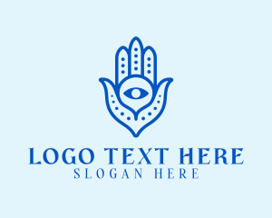 Jewish Spiritual Hamsa logo