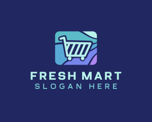 Grocery Shopping Cart logo