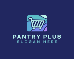 Grocery Shopping Cart logo