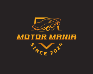 Auto Car Racing logo design