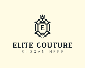 High End Hotel Shield logo design