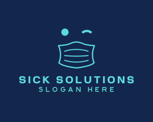 Surgical Medical Face Mask logo design