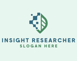 Biotech Leaf Research logo design