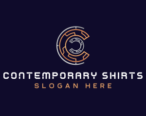 Crypto Currency Technology logo design