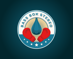 Boxing Sports Gloves logo design