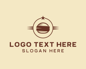 Star Burger Snack  Logo