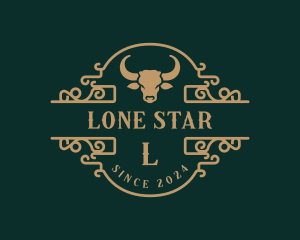 Western Rodeo Cowboy logo design