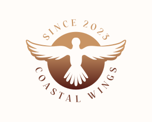 Dove Bird Wings logo design