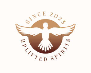 Dove Bird Wings logo design