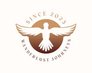 Dove Bird Wings logo