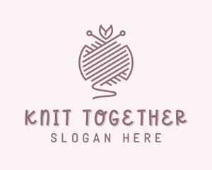 Knitting Yarn Crochet logo