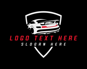 Detailed Motorsport Car logo