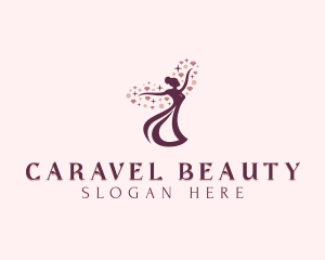 Natural Woman Beauty logo design