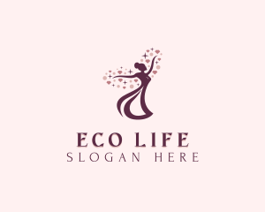 Natural Woman Beauty logo design