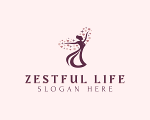 Natural Woman Beauty logo design