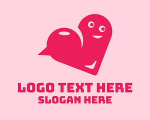 Love Message Chat  Logo