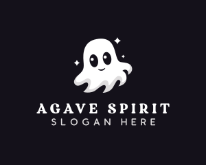 Haunted Ghost Spirit logo design