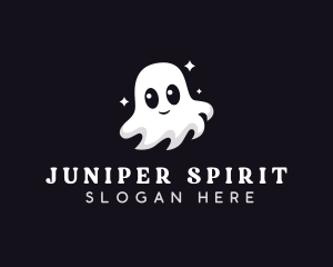 Haunted Ghost Spirit logo design