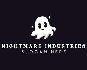 Haunted Ghost Spirit logo design