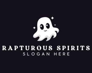 Haunted Ghost Spirit logo design