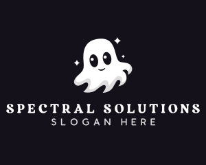 Haunted Ghost Spirit logo design