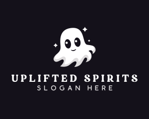 Haunted Ghost Spirit logo design